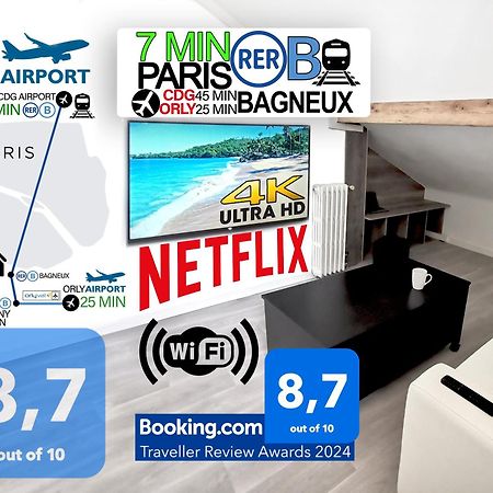 Bagneux Paris Confort Netflix Rer B Zewnętrze zdjęcie